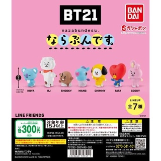 💕พร้อมส่ง💕โมเดล ฟิกเกอร์ กาซาปอง BT21 BTS บังทัน ของ Bandai ใหม่ ของแท้💯 จากญี่ปุ่น | WB WBTOYS  WB_TOYS