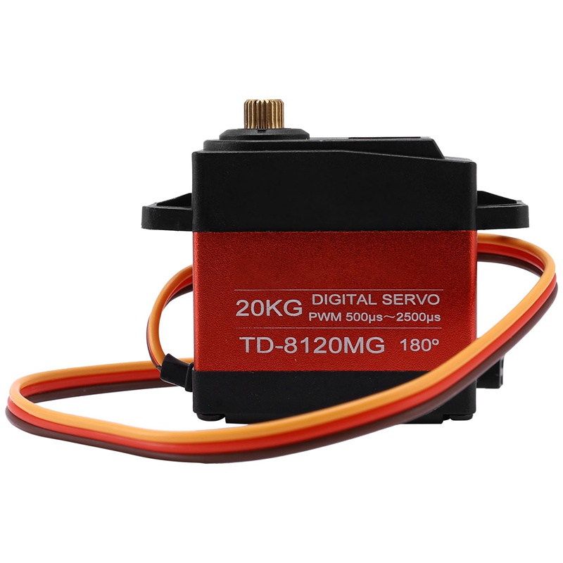 Td-8120Mg Metal Gear Digital Servo พร้อมแรงบิดสูง 20Kg 180Angle