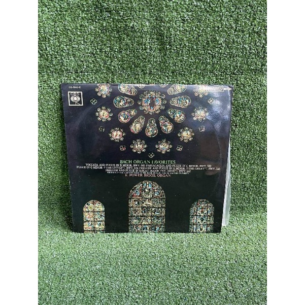 แผ่นเสียง BACH ORGAN FAVORITES