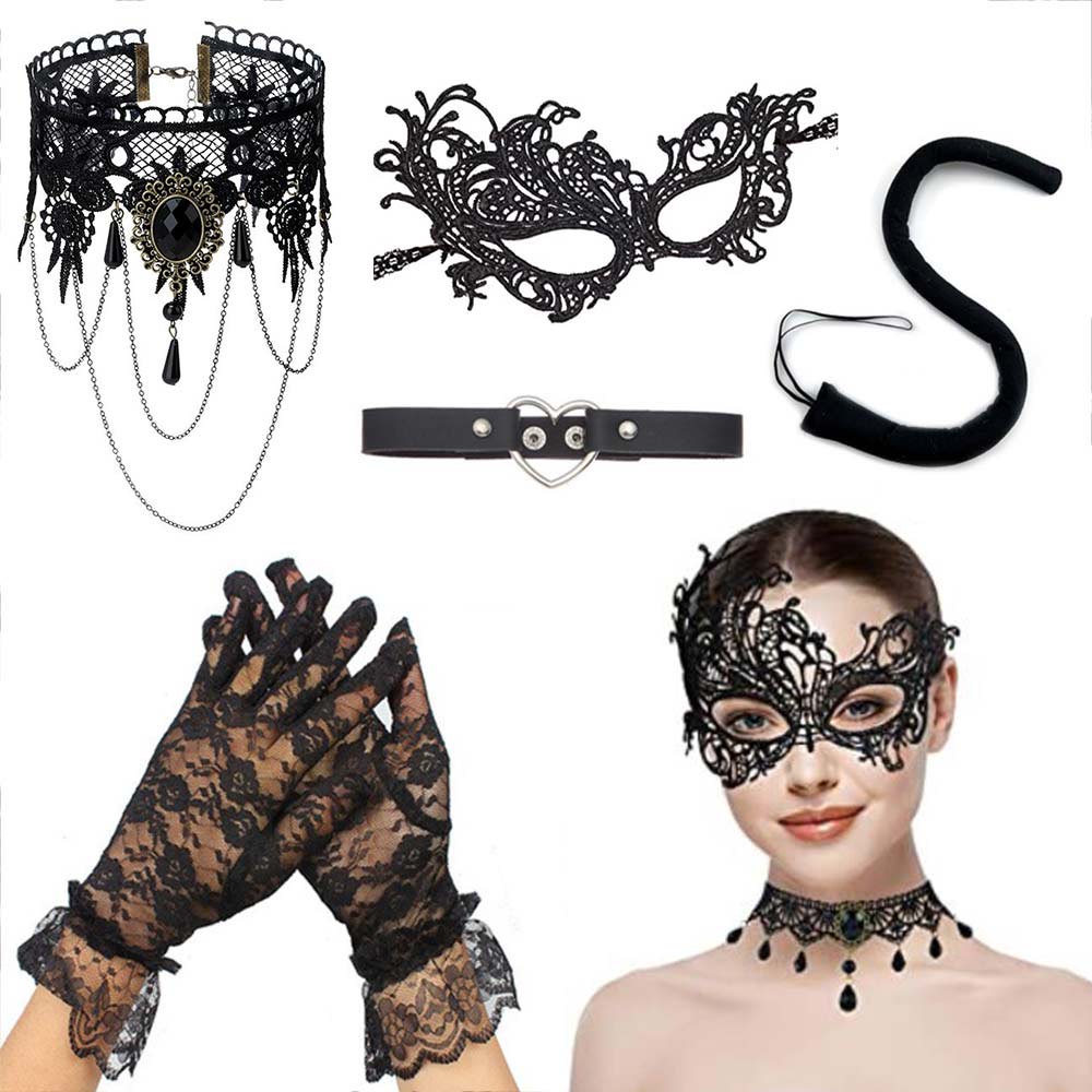 Venetian Feather Mask Eye Mask Masquerade Costume Party Halloween Mask ...