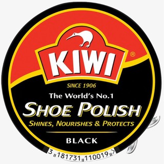 ขี้ผึ้งขัดรองเท้า กีวี่ Kiwi Shoe Polish มี 2 สีให้เลือก ดำ น้ำตาล ขนาด 100 มล.