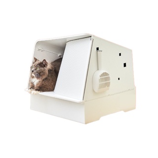 [ของแท้] Petkit Pando Pet - ห้องน้ำแมวII Petkit WhiteVilla Cat Litter Box ห้องน้ำแมวสไตล์โมเดิร์น