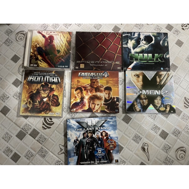 vcd หนัง marvel 😁😁😁😁😁