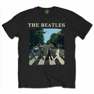 เสื้อยืดวงดนตรีThe Beatles Abbey Road John Lennon Rock Official Tee TShirt Mens  Hot Sale Jm18all size