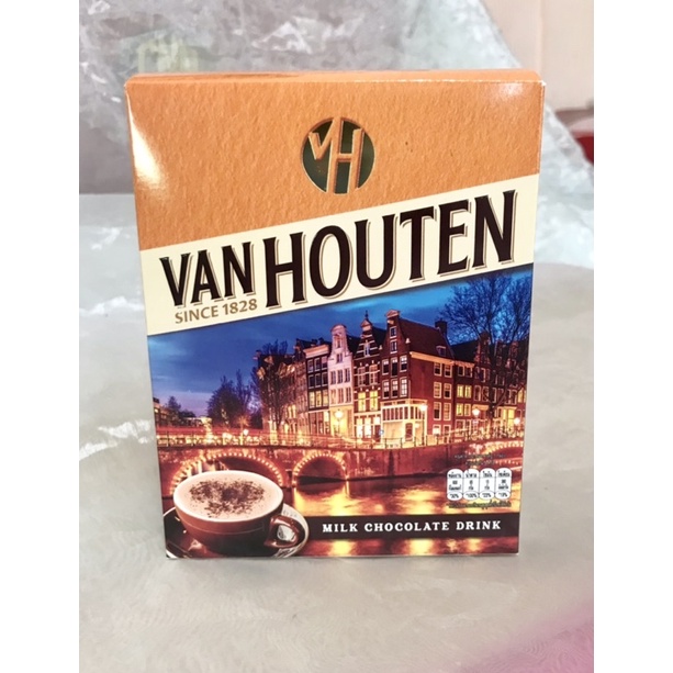 Van Houten Milk Chocolate Drink แวน ฮูเต็น มิลค์ ช๊อคโกแลต 3 in 1