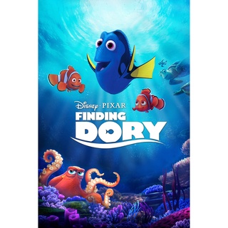 โปสเตอร์หนัง Finding Nemo นีโมปลาเล็ก หัวใจโต๊โต  Movie Poster ภาพติดผนัง โปสเตอร์ติดผนัง ตกแต่งบ้าน รูปติดห้อง ของสะสม