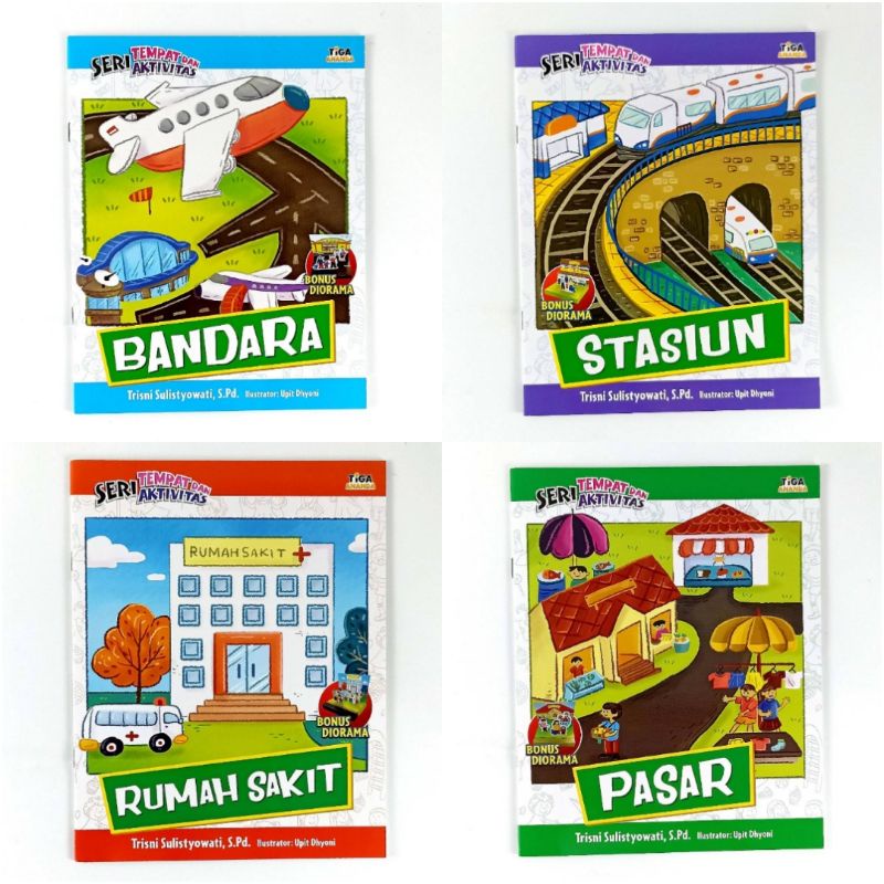 THREE ANANDA: PLACE AND ACTIVITY SERIES/ ACTIVITY BOOK