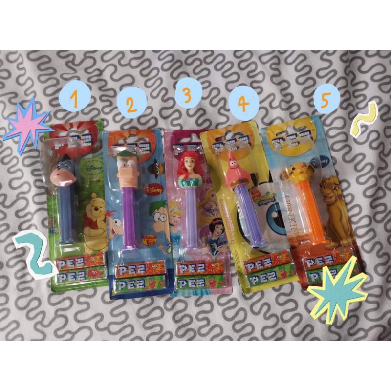 [ของสะสม] ลูกอมของเล่น Pez candy