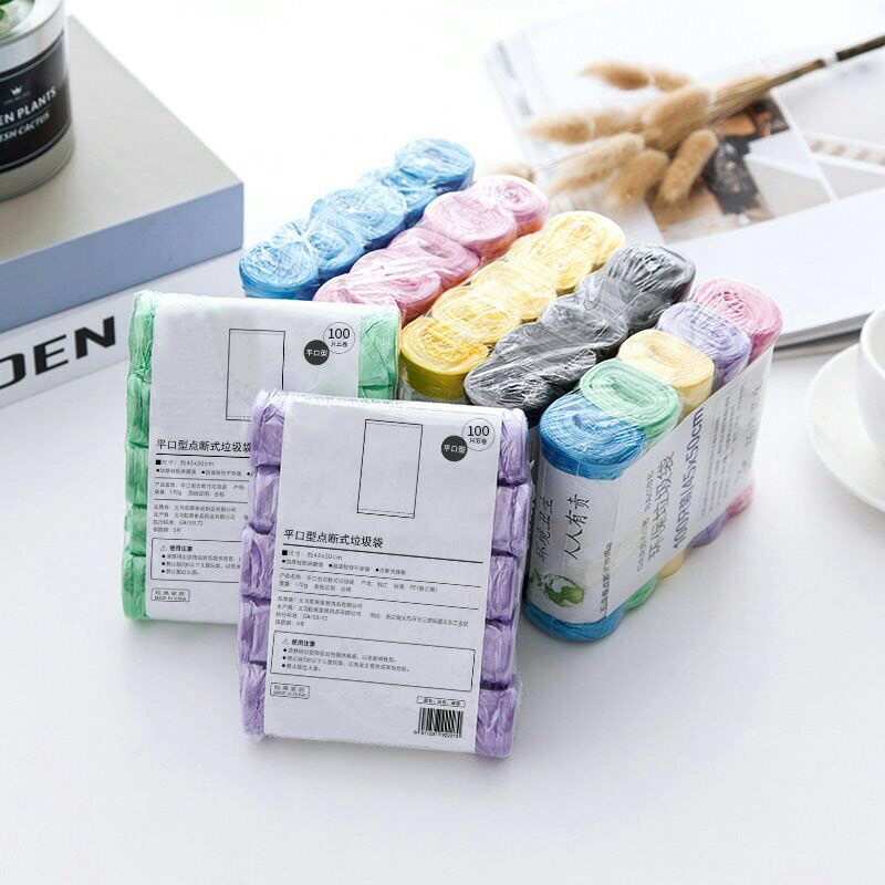 (พร้อมส่งจากไทย) ถุงขยะ 40x45 ซม เนื้อเหนียว ไม่สกปรก ถุงขยะอเนกประสงค์ ถุงขยะแบบม้วน