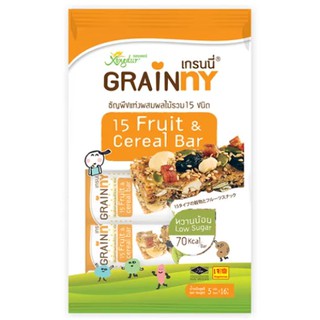 Xongdur Grainny 15 Friut &amp; Cereal Bar