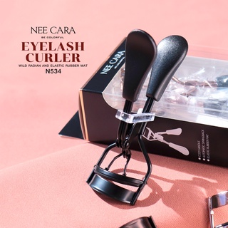 Nee Cara Eyelash Curler #N534 อุปกรณ์ ดัดขนตา สปริง ขนตางอน แถมฟรี ยางเปลี่ยนที่ดัด