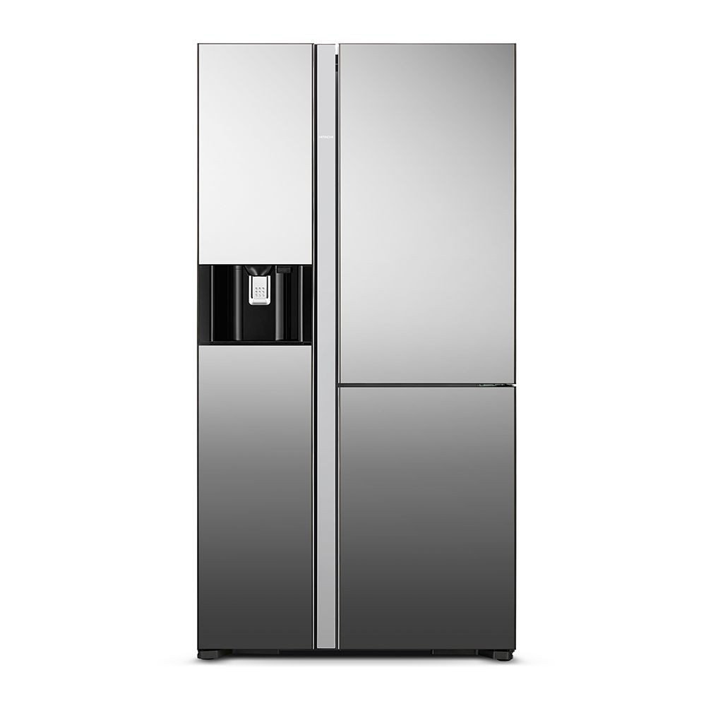 ตู้เย็น ตู้เย็น SIDE BY SIDE HITACHI R-M600VAG9THXMIR 20.1คิว ตู้เย็น ตู้แช่แข็ง เครื่องใช้ไฟฟ้า SIDE-BY-SIDE REFRIGERAT