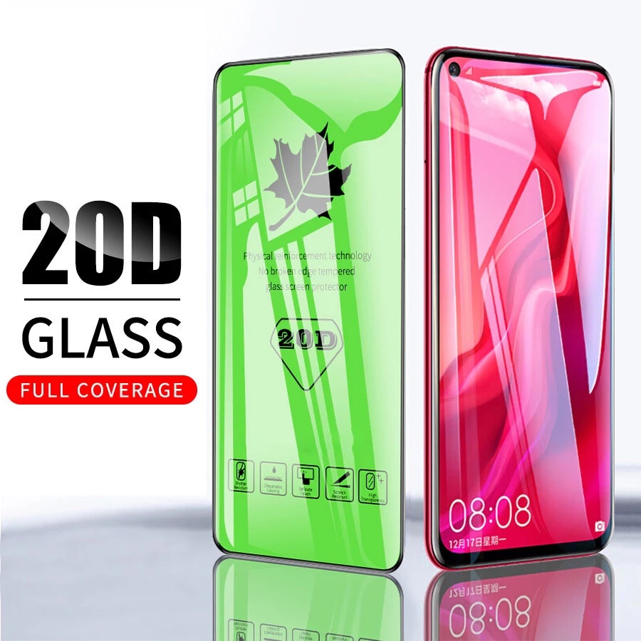 ฟิล์มกระจก For iPhone แบบเต็มจอ 20D 15 Pro Max 14 13 Mini 12 11 X Xr Xs 8 7 6 6s Plus ฟิล์มกระจกนิรภัย แบบใส อย่างดี