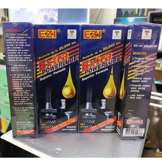 Ezi Extra powerlube สารเสริมประสิทธิภาพในเครื่องยนต์ ขนาด 250 ml 4 ขวด(ชุดราคาประหยัด 4 ขวด)สำหรับ 10 ล้อ