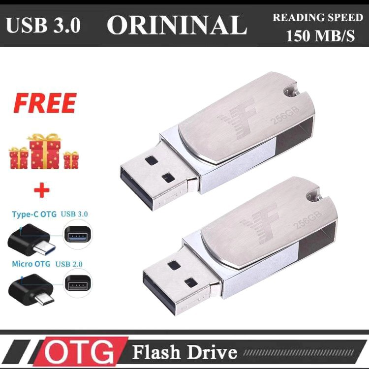 แฟลชไดร์ฟ แฟลชไดร์ Flash drive Flashdrive 8GB16GB32GB64GB128GB256GB ดิสก์U อุปกรณ์จัดเก็บข้อมูล ของแท้ความเร็วสูงUSB3.0