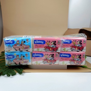 คลีเน็กซ์ กระดาษเช็ดหน้า ดิสนีย์พ็อคเก็ต 6 ซอง x 6 แพ็ค เช็คคราบ ทิชชู่ Kleenex Facial Tissue Disney Pocket 6 sachets x