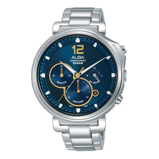 Alba Signa Chronograph Men Watch นาฬิกาผู้ชาย สายสแตนเลส รุ่น AT3D67X