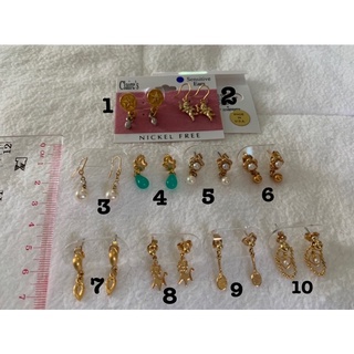 ✨สินค้ามือหนึ่ง✨  SALE‼️ต่างหู Set 04 (Made in USA🇺🇸)