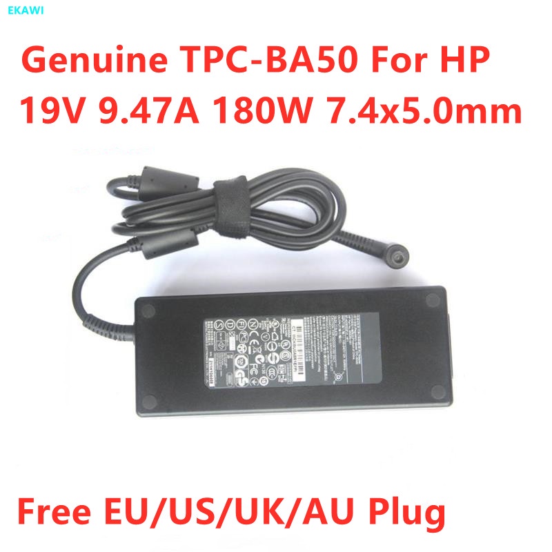 TPC-BA50 19V 9.47A 180W 7.4x5.0mm 669265-001 อะแดปเตอร์ AC สําหรับ HP TOUCH SMART 610-1010A 8560W 87