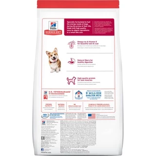 Hill's อาหารสุนัข ฮิลส์ สูตร Science Diet Adult Small Bites สุนัขโต 1-6 ปี เม็ดเล็ก ขนาด 2 กิโล