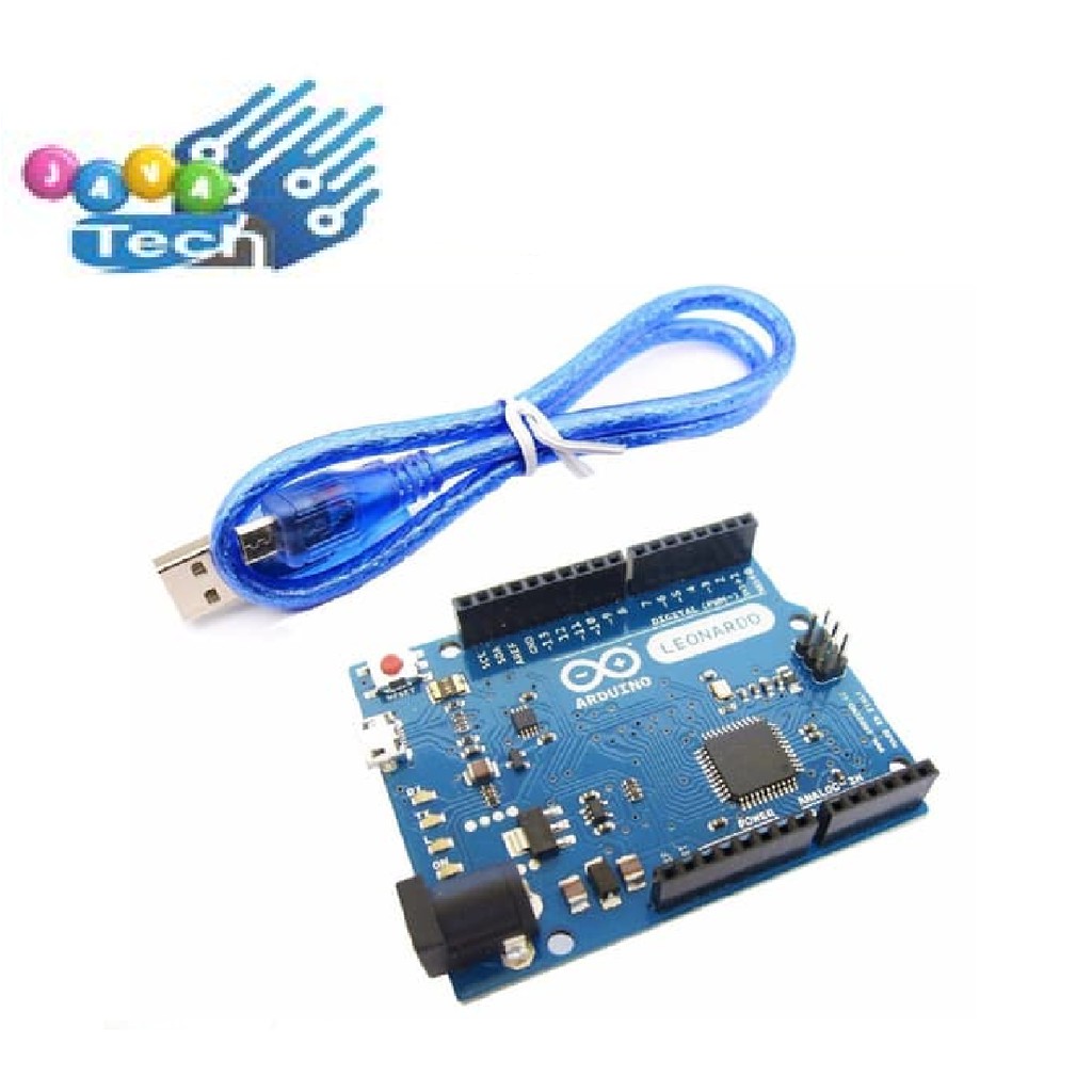 Arduino Leonardo R3 เข้ากันได้กับ Atmel MEGA32U4 พร้อมสาย Micro USB