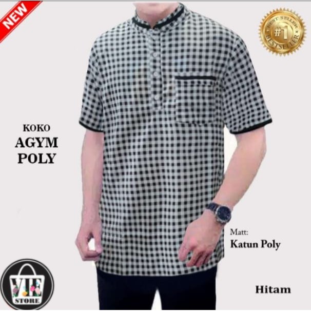 Agym POLY Koko Eid เสื้อเชิ้ตลําลอง สําหรับผู้ชาย