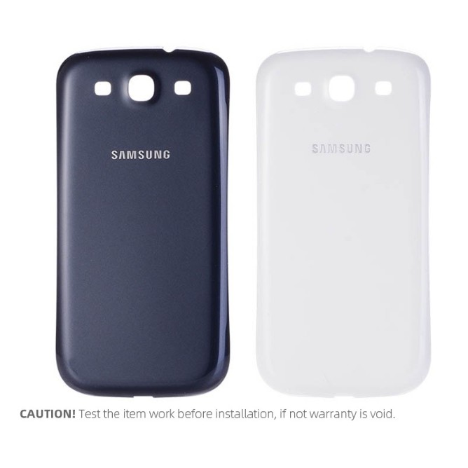 SAMSUNG ฝาหลังแบตเตอรี่สําหรับSamsung Galaxy S3 I9300 GT-I9300 ด้านหลังแบตเตอรี่ประตูกรณีอะไหล่
