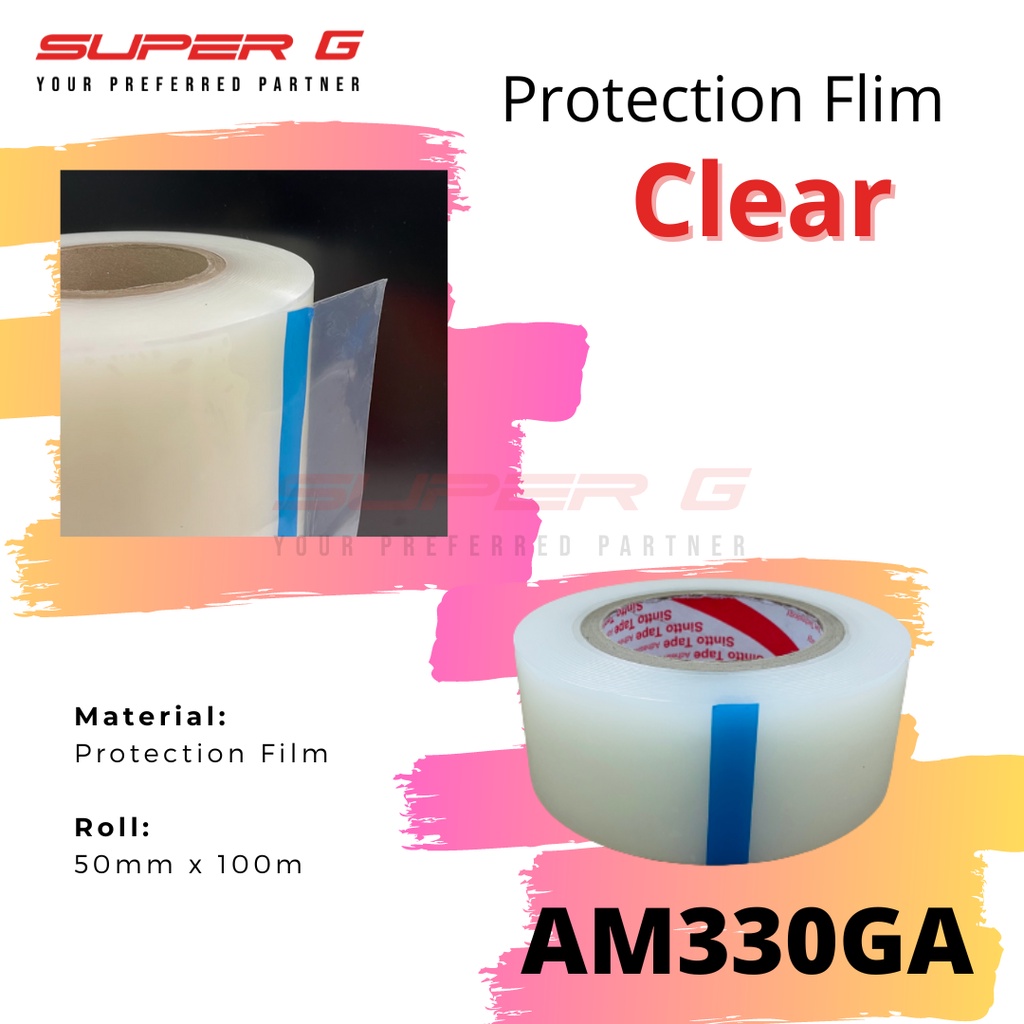 ฟิล์มกันรอย (ใส) 50mm x 100m