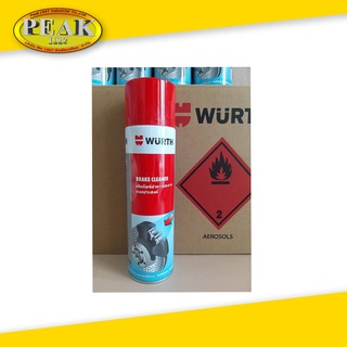 WURTH Brake Cleaner ผลิตภัณฑ์ทำความสะอาด อเนกประสงค์ 500ml.Made in Germany