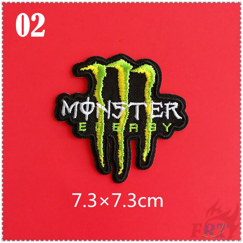 Fashion Brand Monster Energy Ironon Patch 1Pc Diy Embroidery Patch