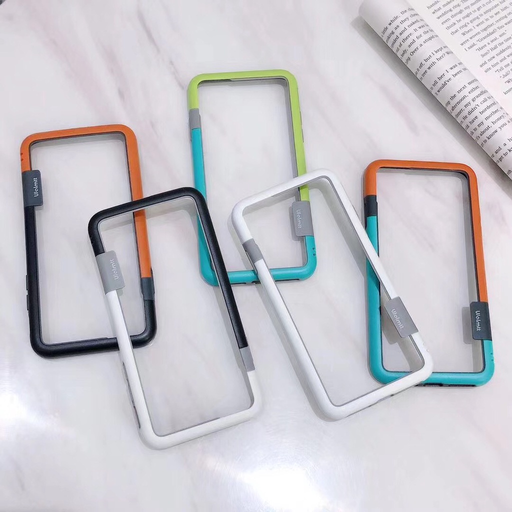 กันกระแทกกรอบ TPU นุ่มบางเฉียบเปลือกกันชนซิลิโคนอ่อนสำหรับเคส iPhone  x xr xs max 11 pro max