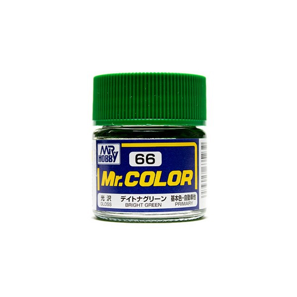 Mr.Hobby Mr.Color C66 Bright Green Glosss (10ml) 4973028635232 (สี)