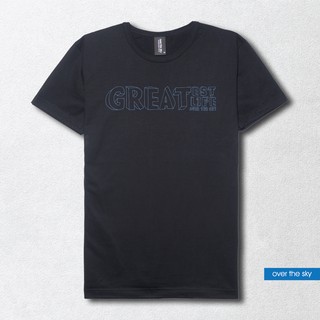 over the sky T-shirt กราฟฟิค เสื้อยืดคอกลม - ชีวิตดี๊ดี Greatest Life