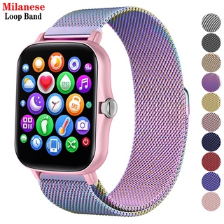 Milanese สายนาฬิกาข้อมือ สเตนเลส สําหรับ Xiaomi Huami Amazfit GTS / GTS 3 2 2e 2Mini Smart Watch strap