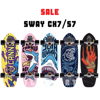 SWAY เซิร์ฟสเก็ต CX7 S7 Adapter 29.5นิ้ว Surfskate 29.5" สเก็ตบอร์ด Skateboard พร้อมส่ง พร้อมส่ง เซิรฟสเก๊ต เซิฟสเก็ด