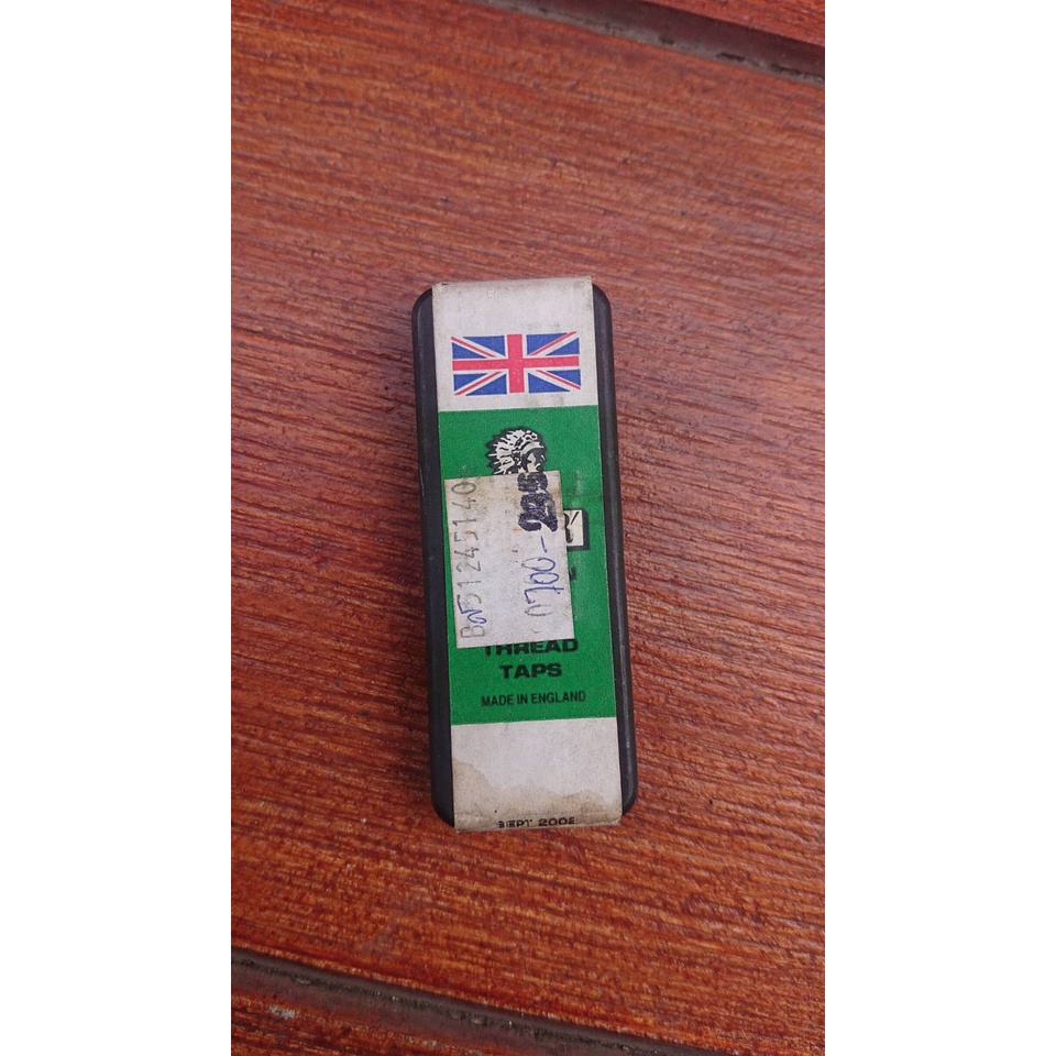 ดอกต๊าปเกลียว (3ตัว/ชุด) M5x0.8 ยี่ห้อ WARRIOR คนป่าแท้ ต๊าปตัวผู้เกลียวมิล ดอกต๊าปชุด  !!clearance 