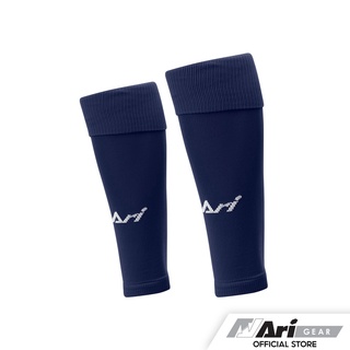 ARI SLEEVE SOCKS - DARK NAVY ถุงเท้าฟุตบอลตัดข้อสำเร็จรูป อาริ สีกรมท่า