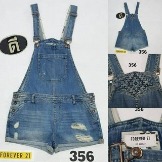 356.เอี๊ยมยีนส์ขาสั้น forever21  เอววัดจริง 32-33