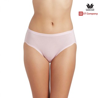 Wacoal Panty ทรง Bikini ขอบเรียบ สีชมพู Pink (1 ตัว) รุ่น WU1M01 WU1C34 WQ6M01 กางเกงใน กางเกงในผู้หญิง วาโก้ บิกินี่