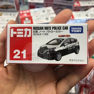 Tomica 21 NISSAN Note Police Car