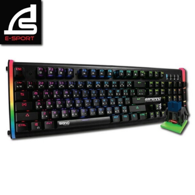 KEYBOARD SIGNO E-SPORT KB-770 EMPERRO (BLUE-SWITCH)