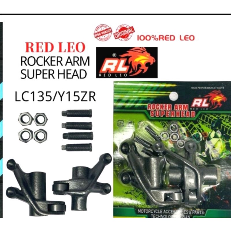 RedLeo ROCKER ARM (UMA DEGREE) SUPERHEAD สีแดง leo 20-23 22-25 DAN 23-26