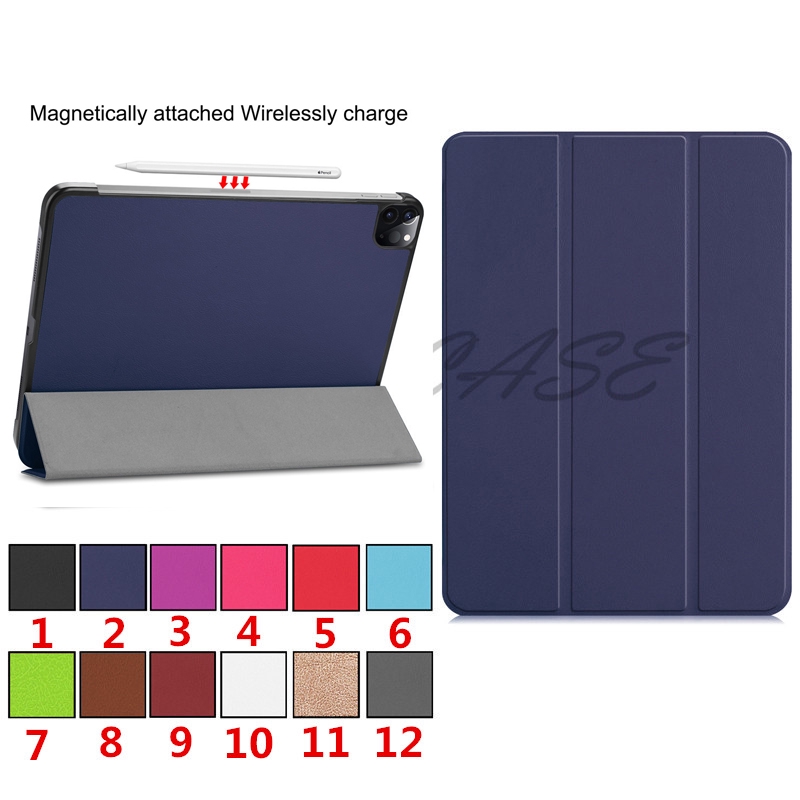 For iPad Pro 11 2018 Magnetic Smart Flip Leather Case Auto wake up sleep Tablet Cover