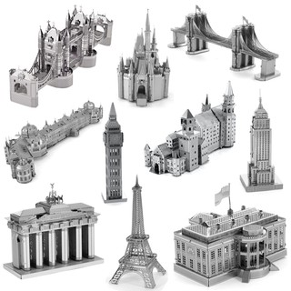 แหล่งขายและราคา3D METAL MODEL KIT โมเดล3D ARCHITECTURE 3D โมเดล สิ่งก่อสร้างและประติมากรรม 3d metal model puzzle 2อาจถูกใจคุณ