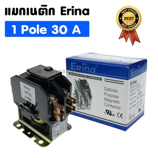 แมกเนติก แอร์ ยี่ห้อ Erina รุ่น 3010c ชนิด 1P 30A แมคเนติกแอร์