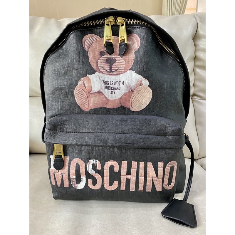 moschino teddy bear backpack