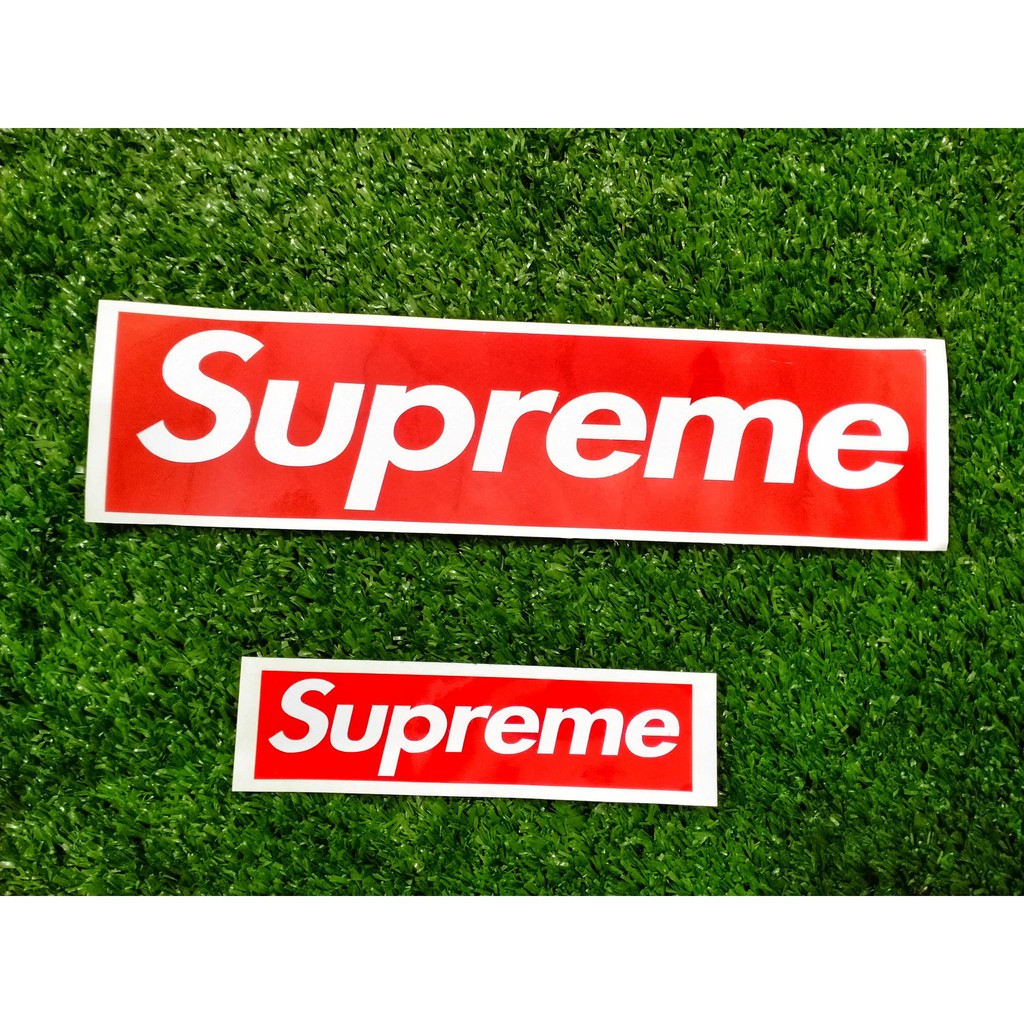 สติ๊กเกอร์ supreme Joan Of Arc art สติ๊กเกอร์กราฟิก