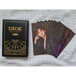 [มีเซ็ทเดียว] โฟโต้การ์ด D1CE 1st Mini Album Wake Up : Roll The World Photocard Yonggeun Hyunsoo Yoojun Woodam Jinyoung