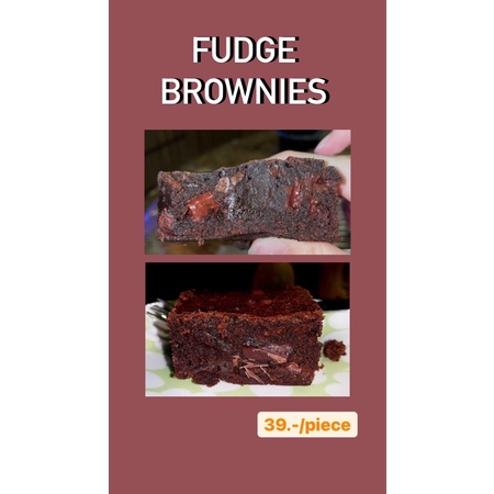 chocolate fudge brownies🍫🤎