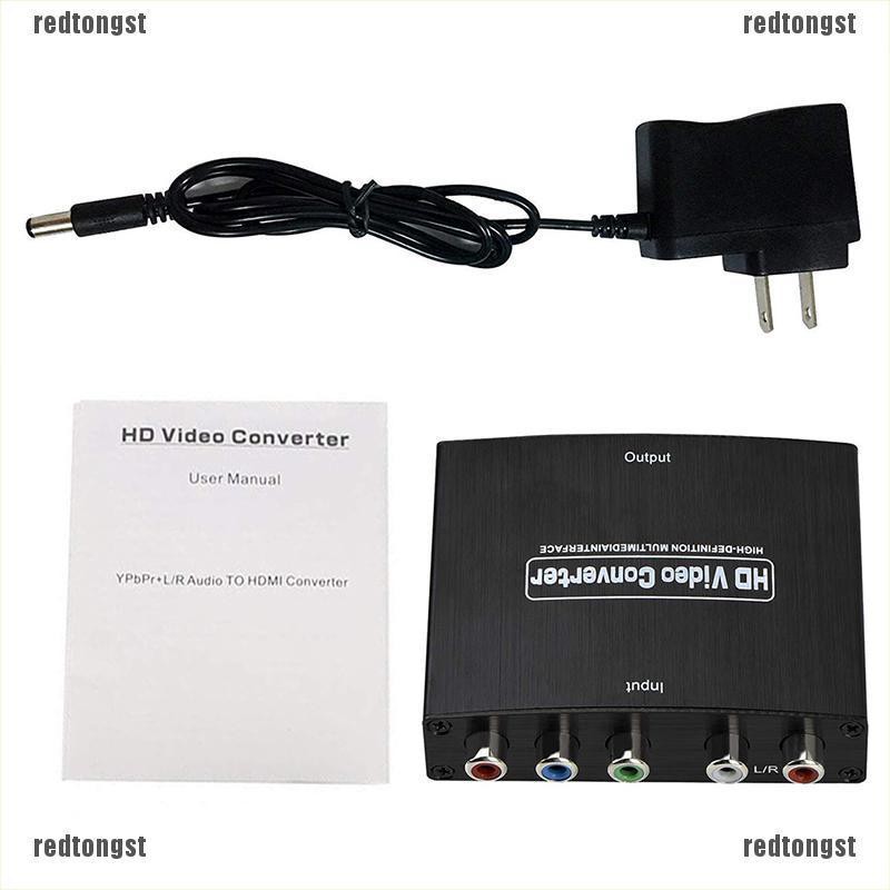 อะแดปเตอร์แปลง ypbpr เป็น hdmi 1080p เป็น rgb + r #8